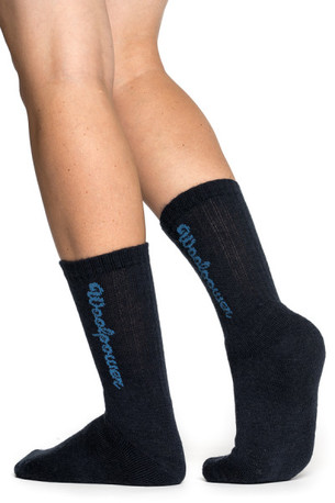 Sockar/Underkläder - Woolpower sockor Logo 400 svart 45/48 - ctl00_cph1_prodImage